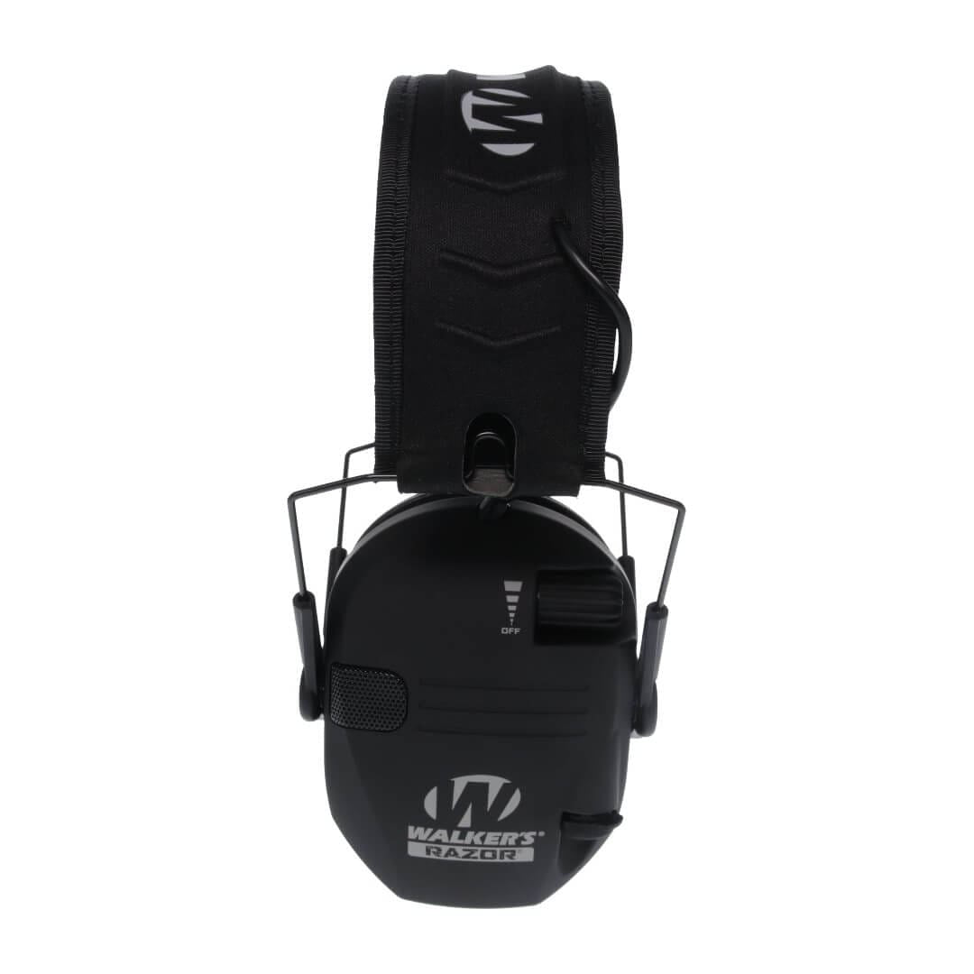 Casque anti-bruit électronique Walker's Razor Slim NRR 23 dB pliable piles AAA