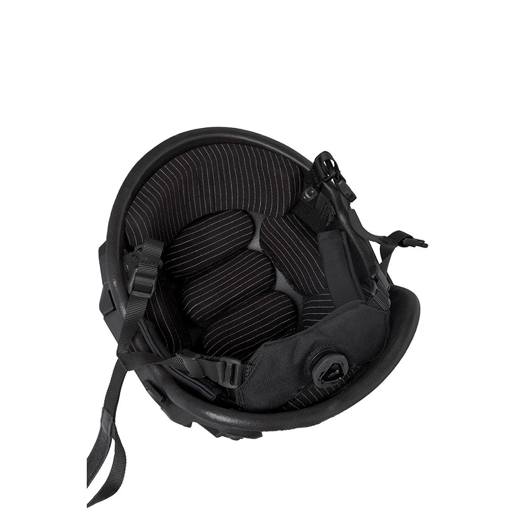 Casque balistique PGD Arch NIJ IIIA en aramide Kevlar, coque de 1,15 kg et rails latéraux