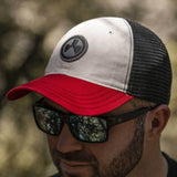 Casquette ICON PATCH WASHED TRUCKER Magpul - Blanc - Welkit.com