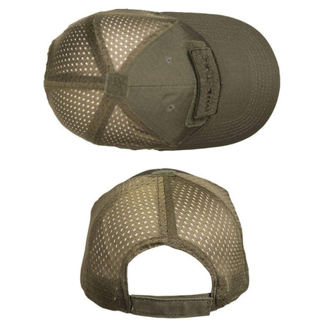 Casquette MESH TACTICAL Mil - Tec - Vert olive - Welkit.com