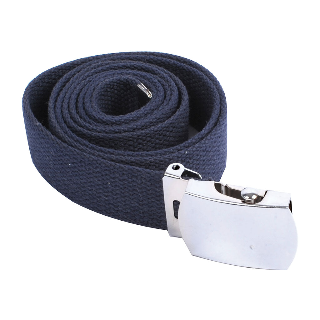 Ceinture Ares en toile tissée pour tenue de service avec boucle en deux finitions