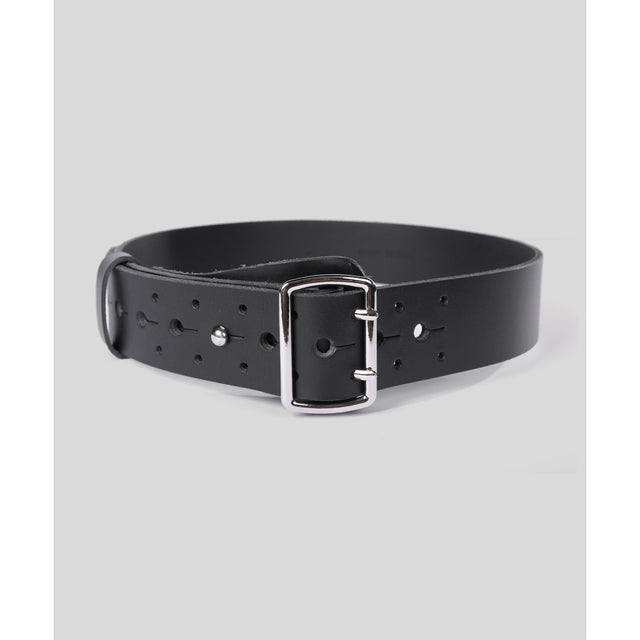 Ceinturon de service GK Professional cuir 45 mm boucle double ardillon et bouton à gorge