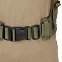 Ceinturon de combat Ares à bandes MOLLE et boucle à dégagement rapide, compatible brelage