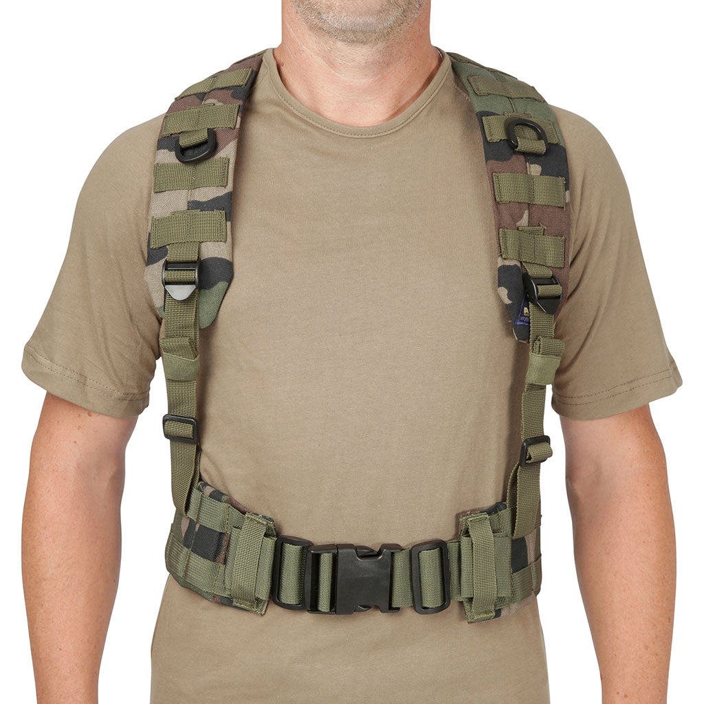 Ceinturon de combat Ares à bandes MOLLE et boucle à dégagement rapide, compatible brelage