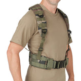 Ceinturon de combat Ares à bandes MOLLE et boucle à dégagement rapide, compatible brelage