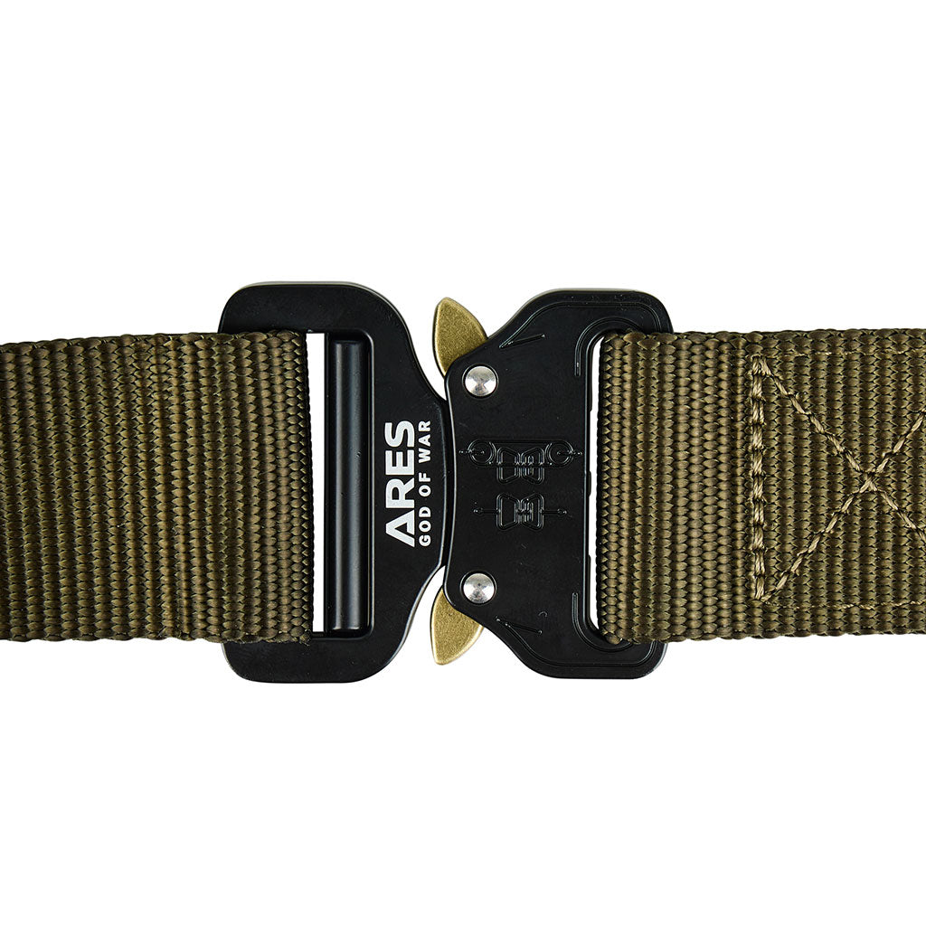 Ceinturon tactique Ares Duty Fast à boucle métallique double verrouillage, 38 ou 45 mm
