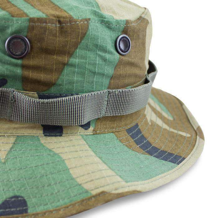 Chapeau de brousse CLASSIC Mil - Tec - Woodland - Welkit.com