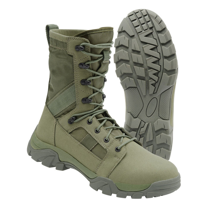 Chaussures combat DEFENSE Brandit - Vert Olive - 39 EU - Welkit.com - 4051773101094 - 1