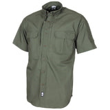 Chemise Attack à manches courtes MFH - Vert Olive - Welkit.com