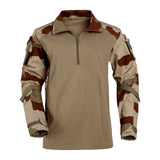 Chemise UBAS Ares corps 100% coton retardateur de flamme manches ripstop traitées