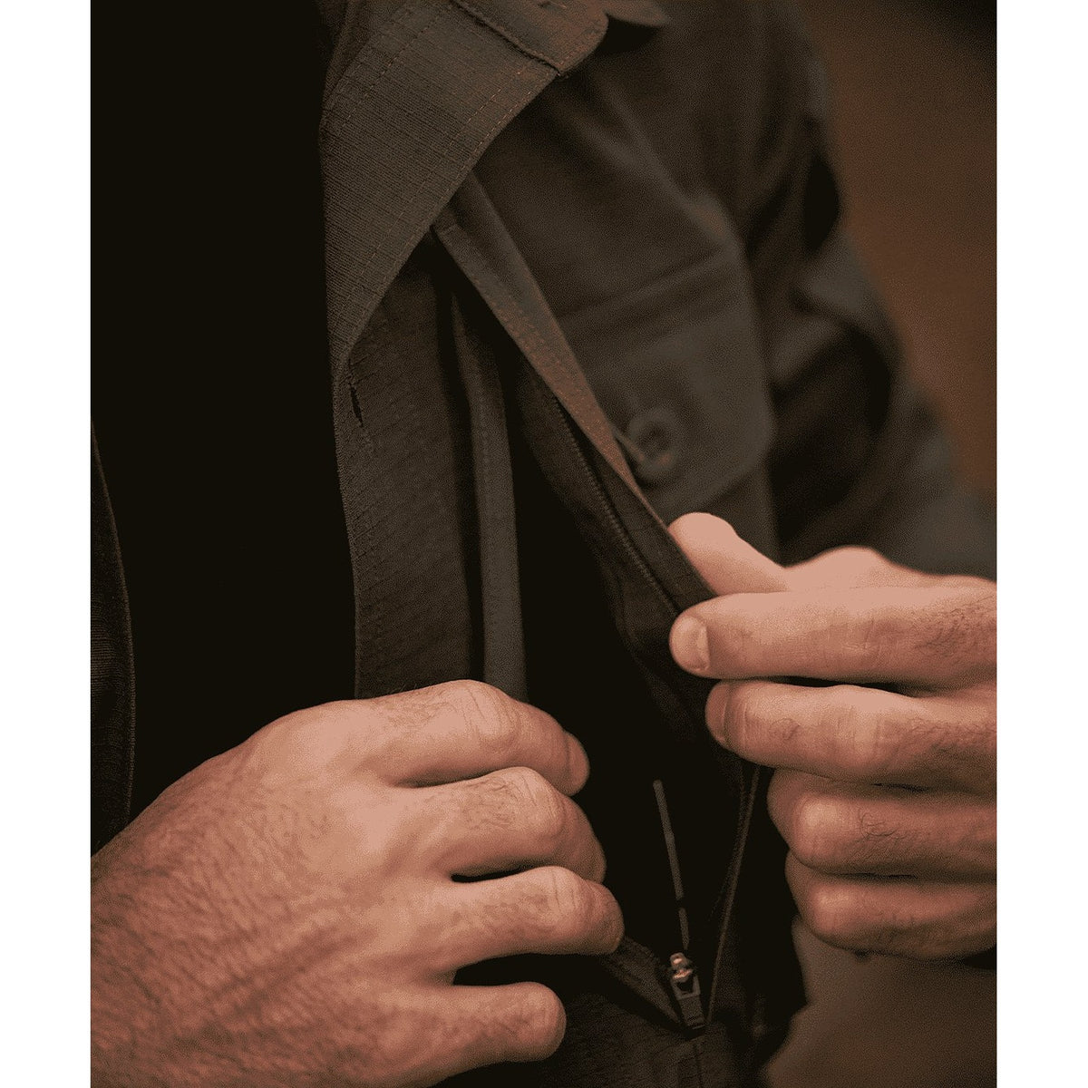 Chemise Rogue Ripstop GK Undercover coton 220 g/m² 9 poches glissières YKK