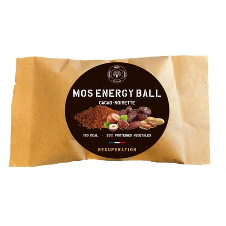 Complément alimentaire ENERGYBALL CACAO - NOISETTE | 150 KCAL MOS Nutrition - Autre - Welkit.com