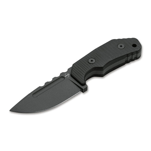 Couteau à lame fixe LITTLE DVALIN BLACK Boker Plus - Noir - - Welkit.com - 4045011225673 - 1