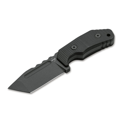 Couteau à lame fixe LITTLE DVALIN BLACK TANTO Boker Plus - Noir - - Welkit.com - 4045011225680 - 1