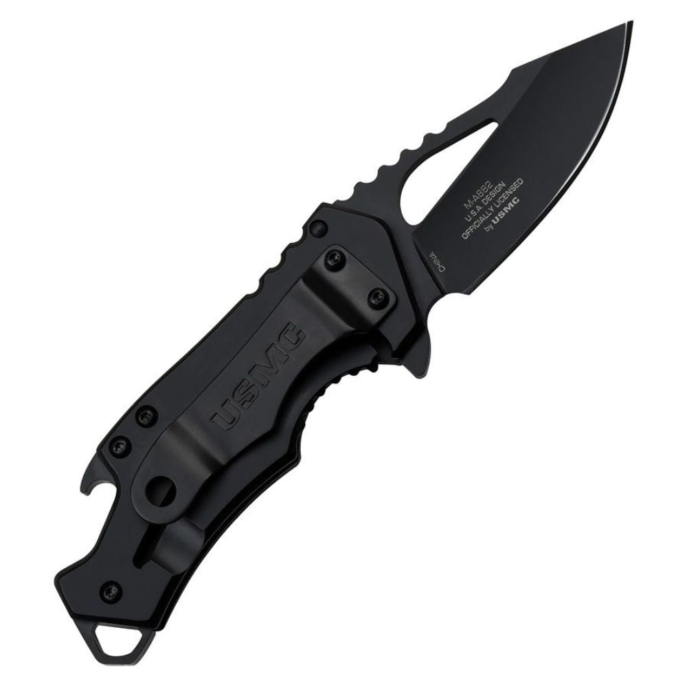 Couteau de poche FRAMELOCK A/O 882R US Marine Corps - Noir - Welkit.com