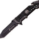 Couteau de poche LINERLOCK A/O 1052BK US Marine Corps - Noir - Welkit.com