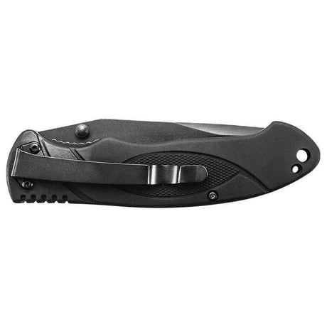 Couteau de poche OPS LINERLOCK DROP POINT Smith & Wesson - Noir - Welkit.com