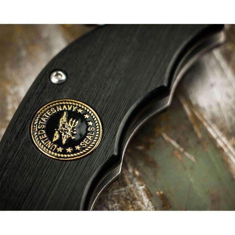 Couteau de poche USN SEALS 42 Magnum by Böker - Noir - Welkit.com