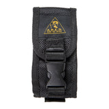 Couteau pliant Ares Mini Dague lame de 8 cm manche métal ajouré avec étui de ceinture