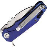 Couteau pliant 187F FRAMELOCK BLUE Medford - Autre - Welkit.com