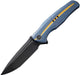 Couteau pliant 601X FRAMELOCK BLUE/GOLD We Knife Co Ltd - Autre - Welkit.com - 689826335222 - 1