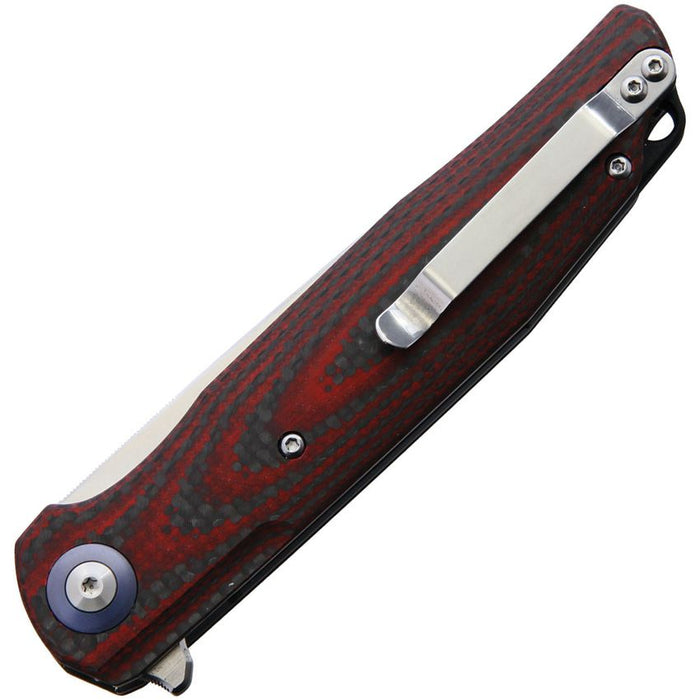 Couteau pliant ASCOT LINERLOCK RED G10/CF Bestech Knives - Autre - Welkit.com - 606314628581 - 2