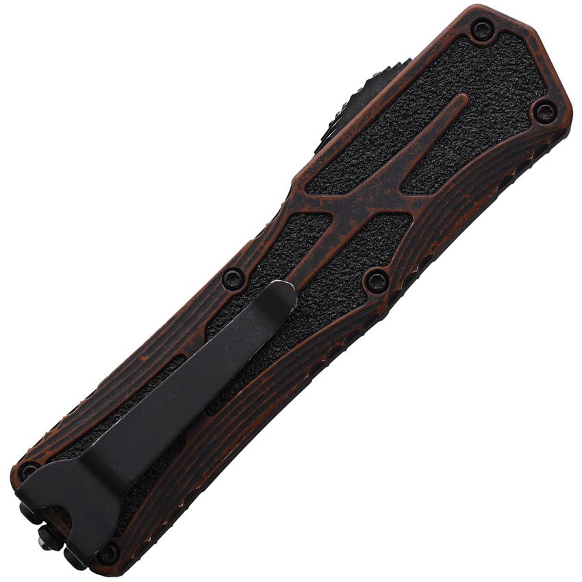 Couteau pliant AUTO COLOSSUS OTF TANTO BLACK Heretic Knives - Autre - Welkit.com