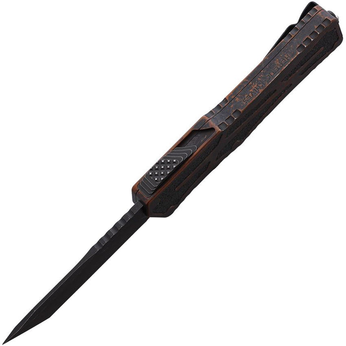 Couteau pliant AUTO COLOSSUS OTF TANTO BLACK Heretic Knives - Autre - Welkit.com - 871373594416 - 3