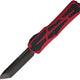 Couteau pliant AUTO COLOSSUS OTF TANTO RED Heretic Knives - Autre - Welkit.com