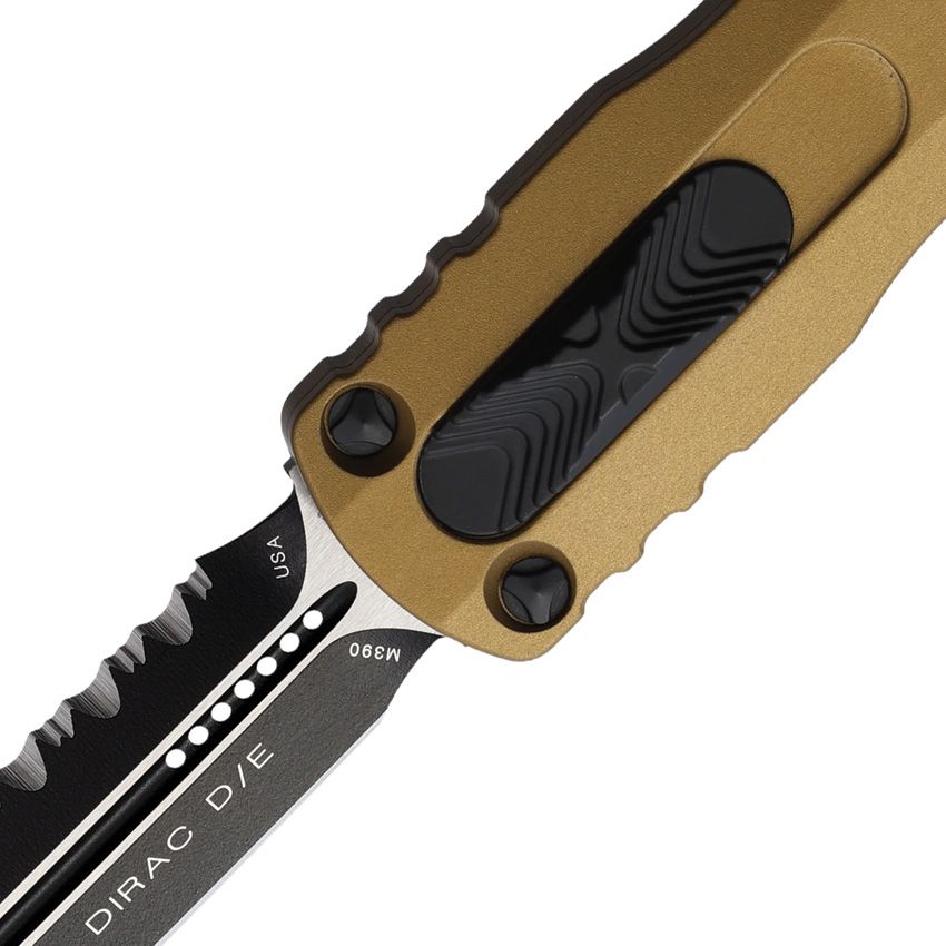 Couteau pliant AUTO DIRAC D/E OTF FS TAN Microtech - Autre - Welkit.com