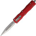 Couteau pliant AUTO DIRAC D/E OTF SATIN RED Microtech - Autre - Welkit.com - 841768162841 - 1