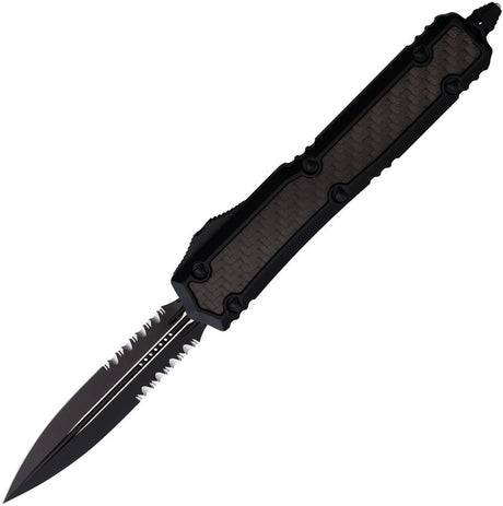 Couteau pliant AUTO MAKORA D/E OTF BLACK CF Microtech - Autre - Welkit.com