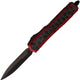 Couteau pliant AUTO MAKORA D/E OTF DLC RED Microtech - Autre - Welkit.com