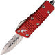 Couteau pliant AUTO MINI TROODON D/E OTF RED Microtech - Autre - Welkit.com