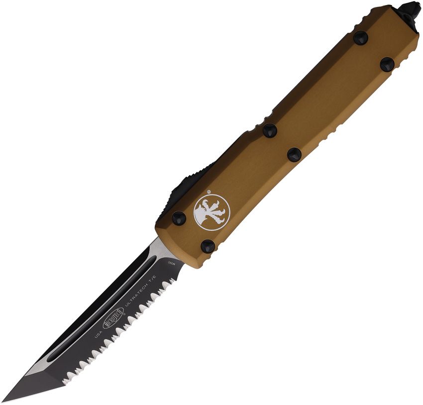 Couteau pliant AUTO UTX - 85 T/E OTF TAN Microtech - Autre - Welkit.com