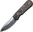 Couteau pliant BALOO FRAMELOCK DAMASCUS We Knife Co Ltd - Autre - Welkit.com