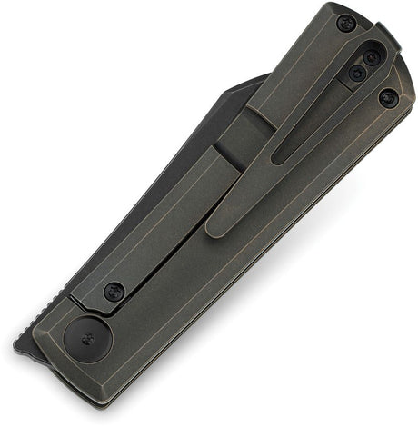 Couteau pliant BRUV FRAMELOCK BLACK TI Bestech Knives - Autre - Welkit.com