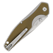Couteau pliant CLEFT LINERLOCK A/O TAN Smith & Wesson - Coyote - - Welkit.com - 3662950106439 - 2
