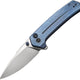 Couteau pliant CULEX BUTTON LOCK BLUE We Knife Co Ltd - Autre - Welkit.com