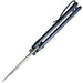 Couteau pliant CULEX BUTTON LOCK BLUE We Knife Co Ltd - Autre - Welkit.com - 763416241664 - 3