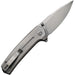 Couteau pliant CULEX BUTTON LOCK GRAY We Knife Co Ltd - Autre - Welkit.com - 763416241527 - 3