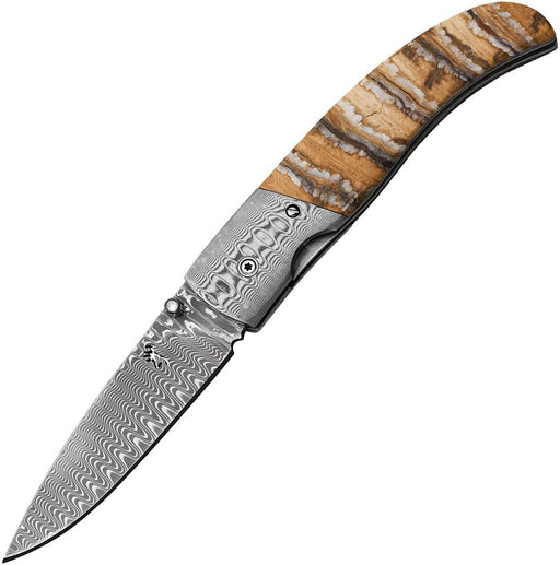 Couteau pliant DAMASCUS LINERLOCK MAMMOTH Browning - Autre - Welkit.com - 2361448255 - 1