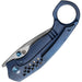 Couteau pliant ENVISAGE FRAMELOCK BLUE We Knife Co Ltd - Autre - Welkit.com - 763416249530 - 2