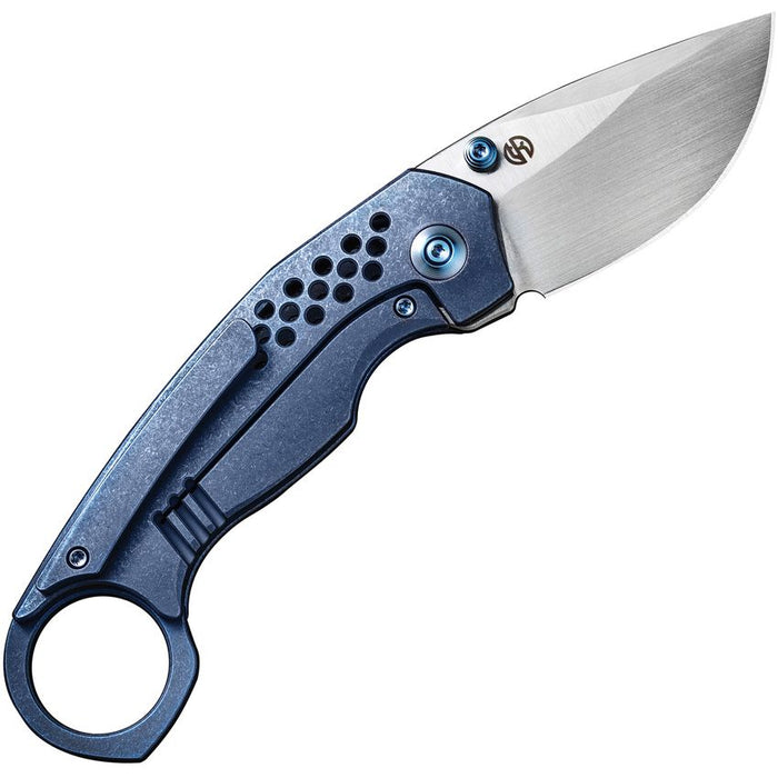 Couteau pliant ENVISAGE FRAMELOCK BLUE We Knife Co Ltd - Autre - Welkit.com - 763416249530 - 3