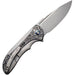 Couteau pliant EQUIVIK FRAMELOCK ALUM FOIL We Knife Co Ltd - Autre - Welkit.com - 689826332436 - 3