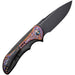 Couteau pliant EQUIVIK FRAMELOCK FLAME We Knife Co Ltd - Autre - Welkit.com - 689826332443 - 3