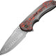 Couteau pliant EQUIVIK FRAMELOCK LAVA FLOW We Knife Co Ltd - Autre - Welkit.com