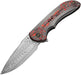 Couteau pliant EQUIVIK FRAMELOCK LAVA FLOW We Knife Co Ltd - Autre - Welkit.com - 689826332474 - 1