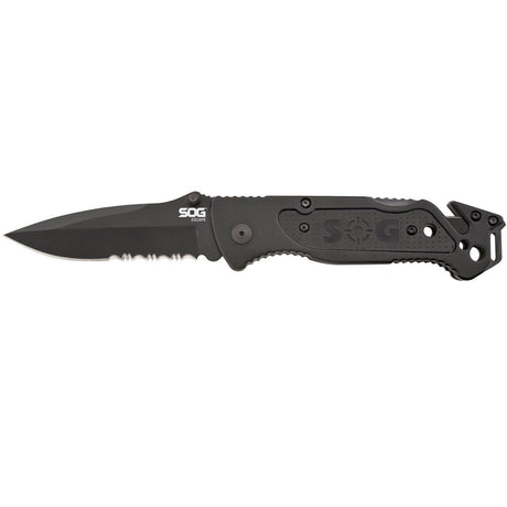 Couteau pliant ESCAPE BLACK SOG - Noir - Welkit.com