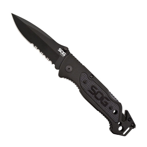Couteau pliant ESCAPE BLACK SOG - Noir - - Welkit.com - 729857996631 - 1